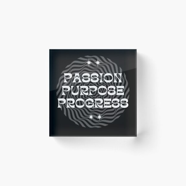 Item preview, Passion Purpose Progress- Motivational Quotes designed and sold by House-Of-Pinto.