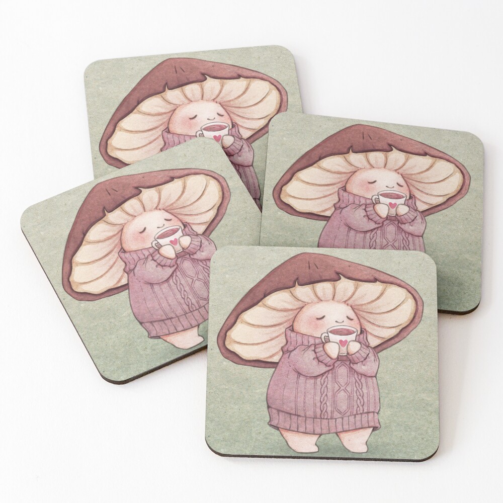 Sweater Weather and Tea Coasters (Set of 4)