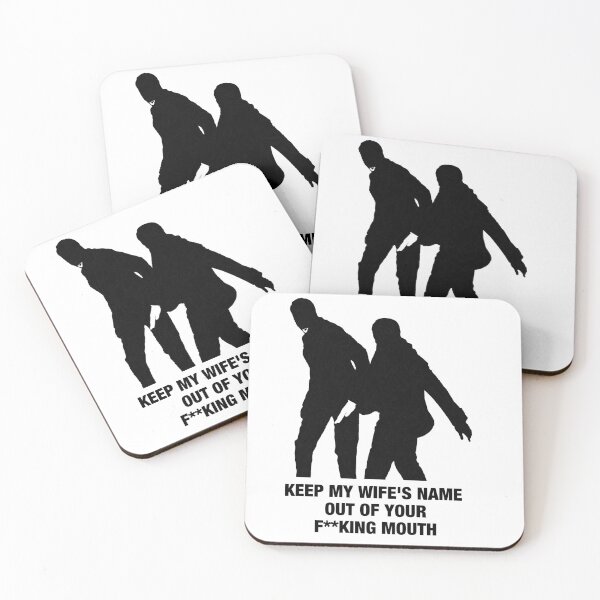 Item preview, Keep My Wife's Name Out Of Your Fucking Mouth will smith slap chris rock Sticker designed and sold by Eiadlight.