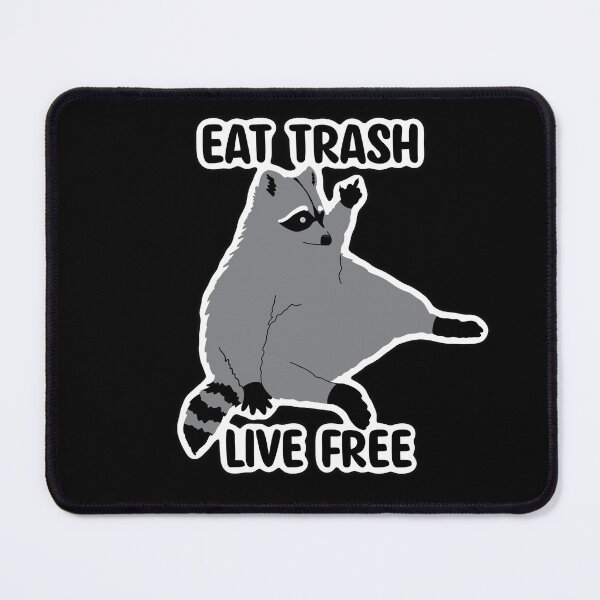 Item preview, Eat Trash Live Free designed and sold by HikerTrash.