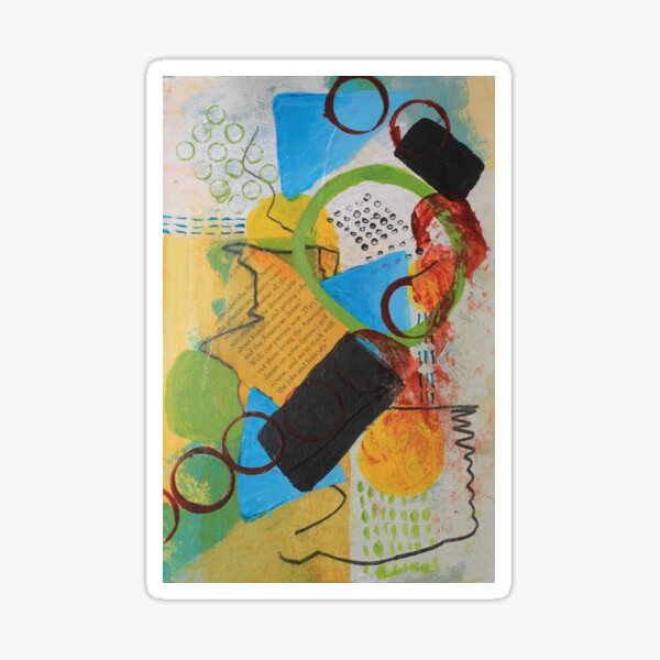 Messy Circles Sticker