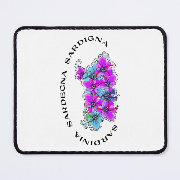 Item preview, Sardinia - Sardegna - Island and purple saffron flowers designed and sold by miskaralise.