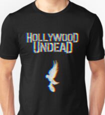 Hollywood Glitched Slim Fit T-Shirt