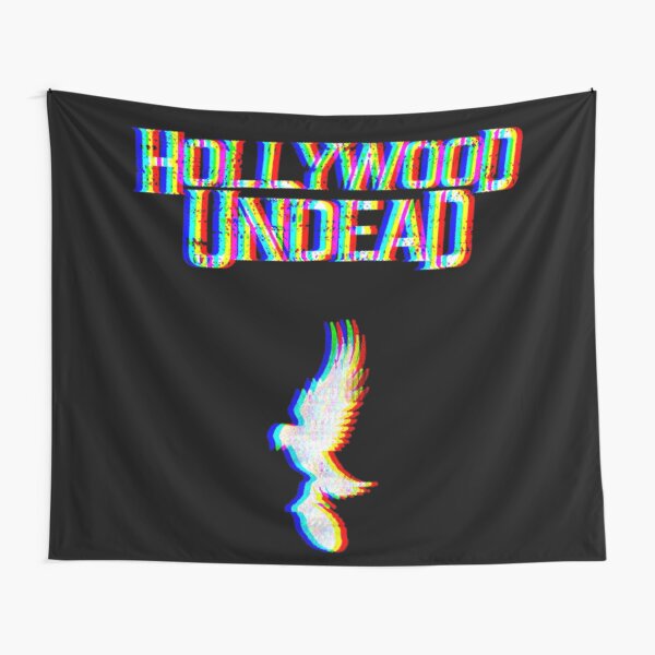 Hollywood Glitched (original) Tapestry