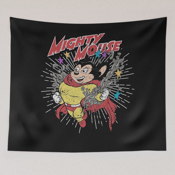 Item preview, Mighty Mouse Mighty Mouse Mighty Mouse Mighty Mouse designed and sold by JanieMorrisd.