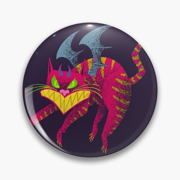 Item preview, Demonic cat designed and sold by StayGoldShop.
