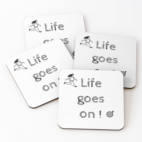 Item preview, Life goes on designed and sold by Whimsy Works.