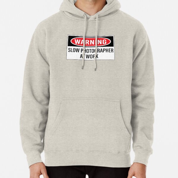  Photographer Print Lightweight Jersey Hoodie - Quote