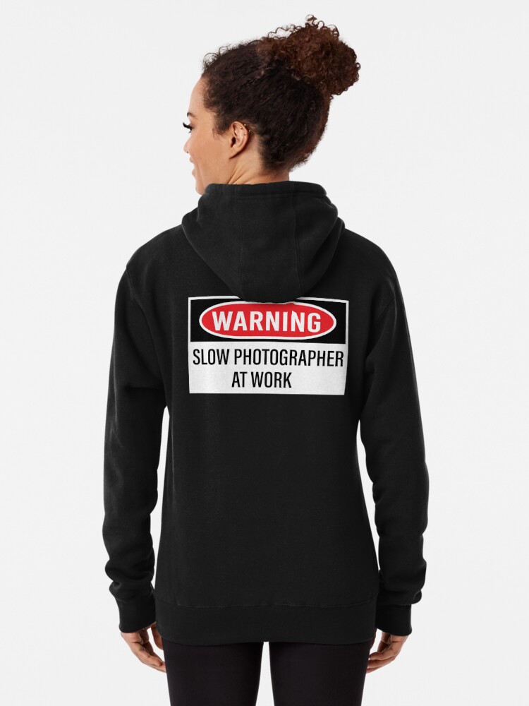  Photographer Print Lightweight Jersey Hoodie - Quote