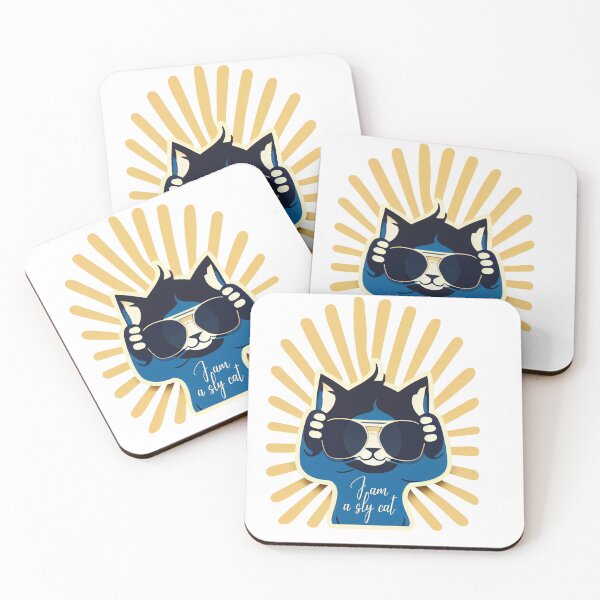 Item preview, Badass Sly Cat  designed and sold by KOTOdesign.