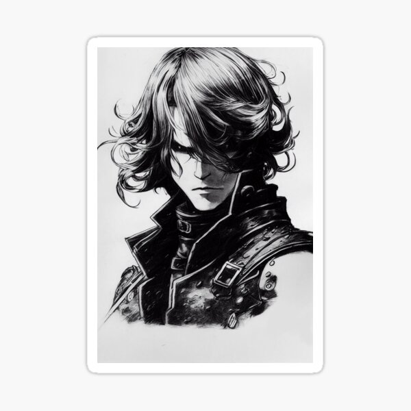 Antone Noir Sticker