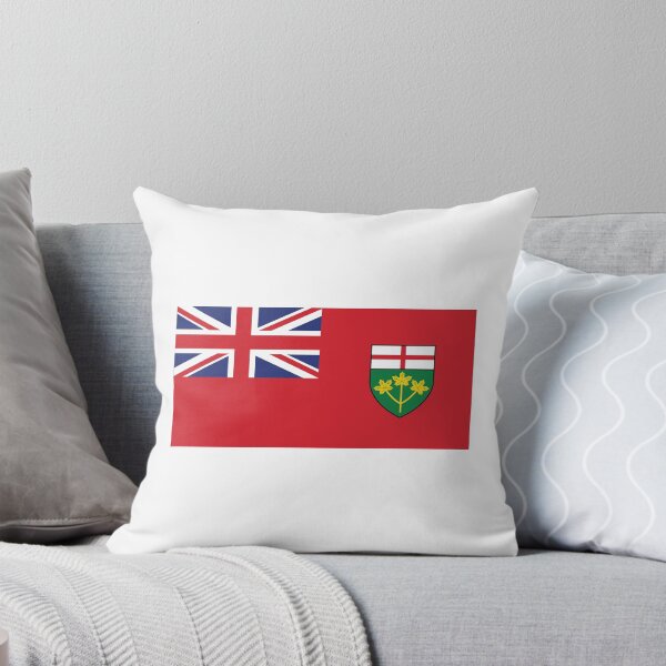Item preview, Ontario Flag designed and sold by wickedcartoons.