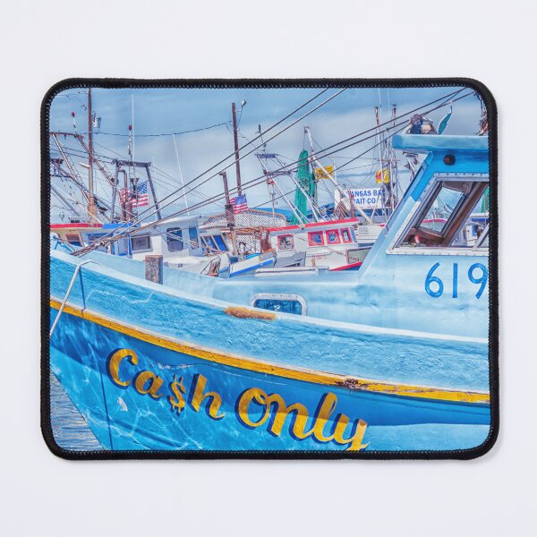 Item preview, Ca$h Only - Fishing Boat designed and sold by Debra Martz.