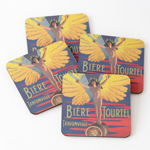 Item preview, BIERE TOURTEL Tantonville 1927 Vintage French beer Advertisement Affiche designed and sold by retroposters.
