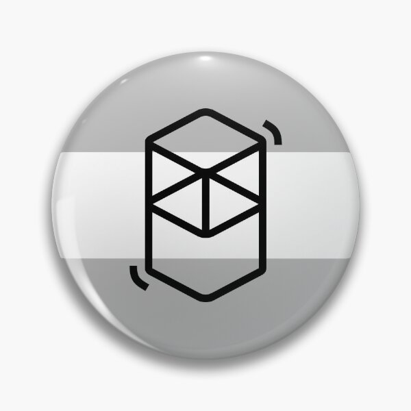 Item preview, Fantom FTM Crypto Altcoin - Black Logo on a White Stripe designed and sold by CryptoMoods.