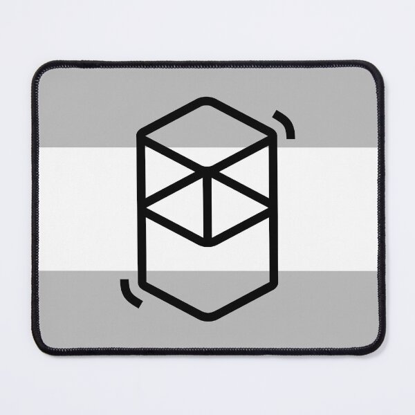Item preview, Fantom FTM Crypto Altcoin - Black Logo on a White Stripe designed and sold by CryptoMoods.