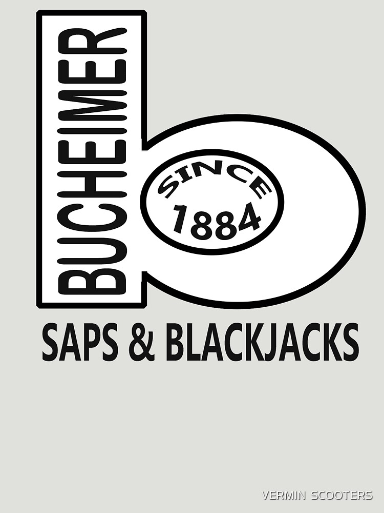 Thumbnail 7 of 7, Essential T-Shirt, Bucheimer Logo designed and sold by VERMIN SCOOTERS.