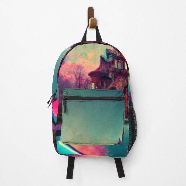 Item preview, Gothic House Surreal Trippy Alternate Reality Abstract Artwork designed and sold by vikghosh.