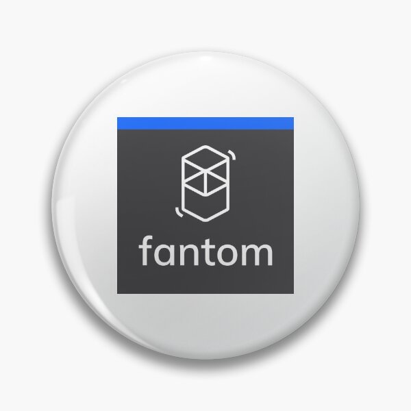 Item preview, Fantom FTM Crypto Altcoin - Abstract Grey Blue Rectangles designed and sold by CryptoMoods.