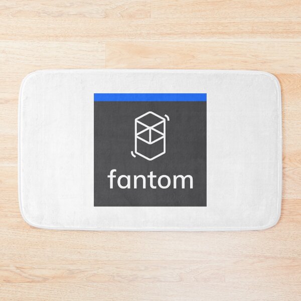 Item preview, Fantom FTM Crypto Altcoin - Abstract Grey Blue Rectangles designed and sold by CryptoMoods.