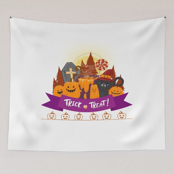 Item preview, Trick or treat 31 october halloween boo RIP designed and sold by ABDFRTRENDS ⭐⭐⭐⭐⭐.