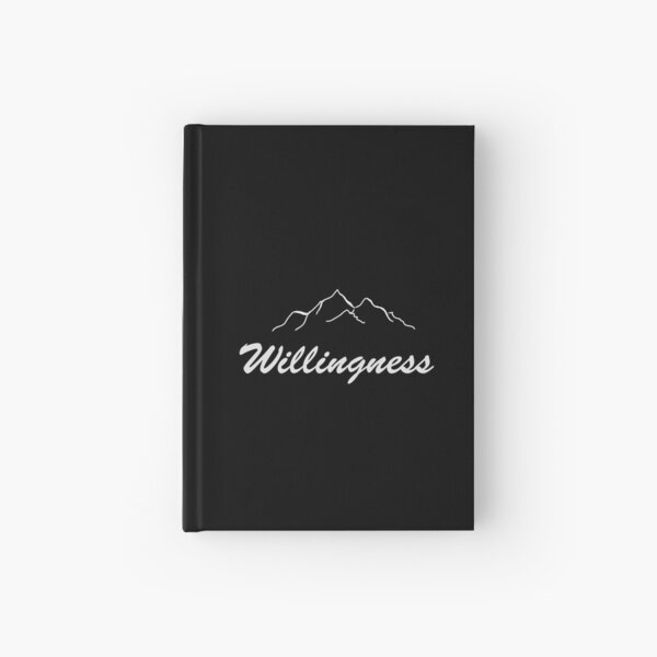Item preview, Willingness as mountains, inspirational meanings designed and sold by Targeted Inspire.