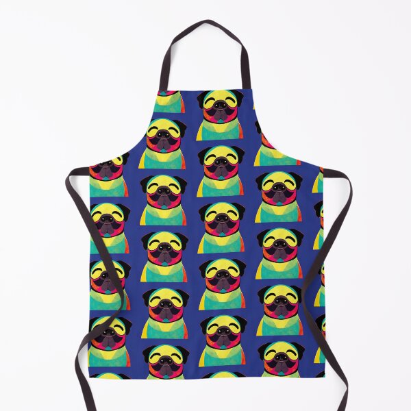 Item preview, Artistic Abstract Colorful Pug Dog Painting Art Gift designed and sold by Guarddogdrive.