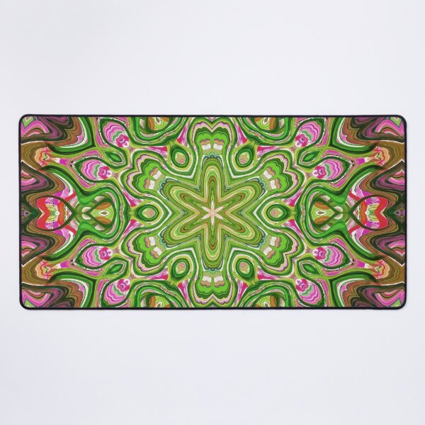Item preview, Hippie Vibes Kaleidoscope Abstract Radial Symmetry Pattern Boho Aesthetic Art 11 of 12 designed and sold by Beachy.