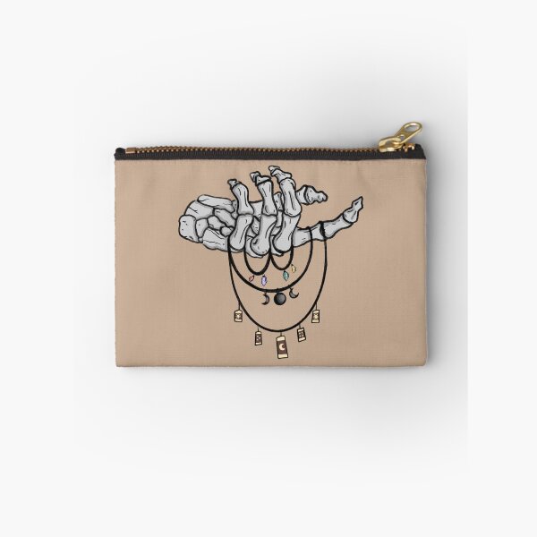 Item preview, skeleton hand with crystals and cards designed and sold by atlasbackache.