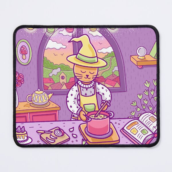 Item preview, Kitchen Witch Cat designed and sold by sombrasblancas.
