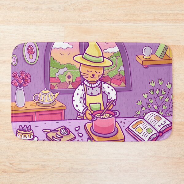 Item preview, Kitchen Witch Cat designed and sold by sombrasblancas.