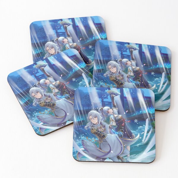 Item preview, Ayato & Ayaka Genshin Impact designed and sold by genshinwaifus.