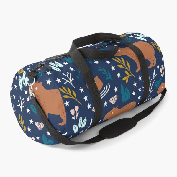 Item preview, Cute capybara pattern with stars and crystals designed and sold by kapotka.