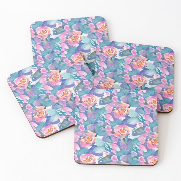 Item preview, Pastel floral pattern designed and sold by Mirarima.