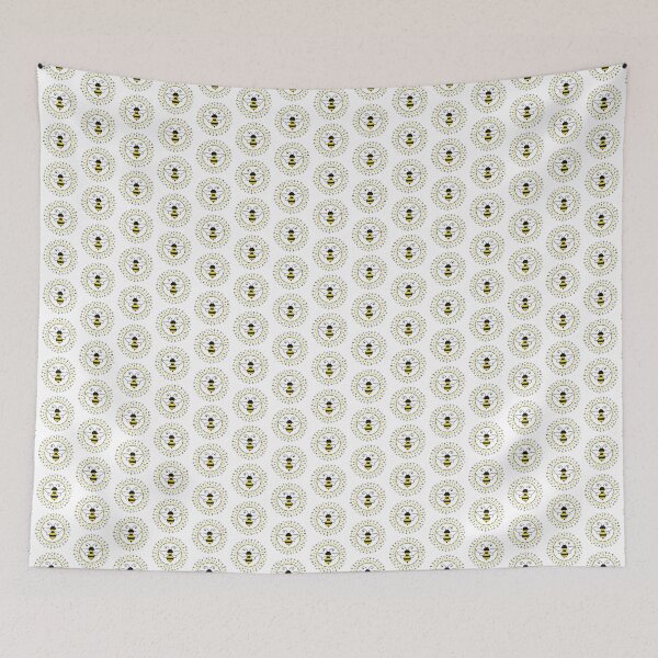 Item preview, Bee Happy Honey Bee Beekeeper  designed and sold by noyomiart.