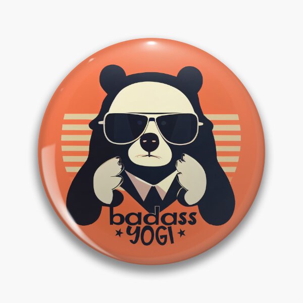 Item preview, Badass Funny Yogi  designed and sold by KOTOdesign.
