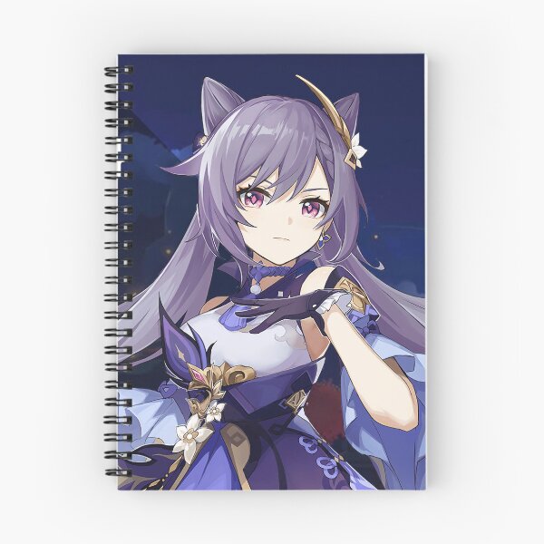 Item preview, Cover Keqing Genshin Impact designed and sold by genshinwaifus.