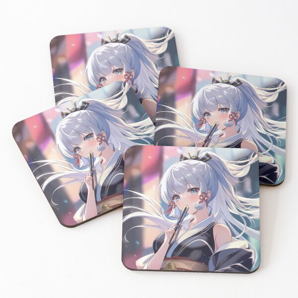 Item preview, Kimono Ayaka Kamisato Genshin Impact designed and sold by genshinwaifus.