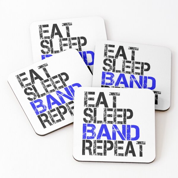 Item preview, Eat Sleep Band Repeat, Grunge  designed and sold by ACC .