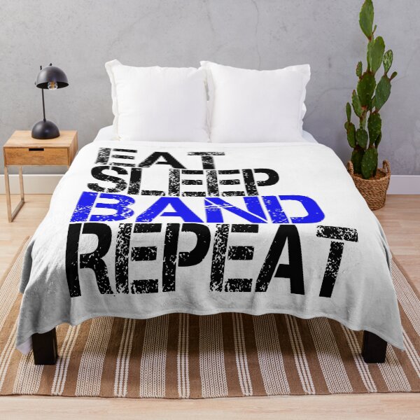 Item preview, Eat Sleep Band Repeat, Grunge  designed and sold by ACC .