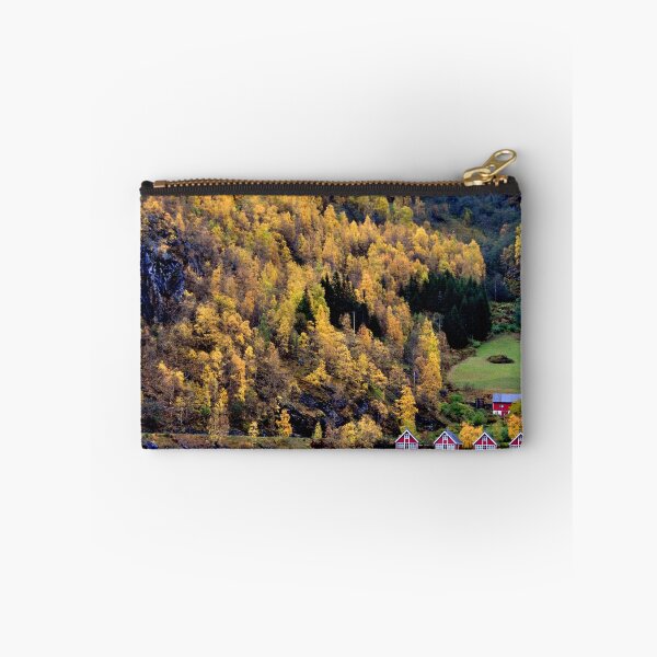 Item preview, Autumn Trees Flam Aurlandsfjord Norway designed and sold by AndyEvansPhotos.
