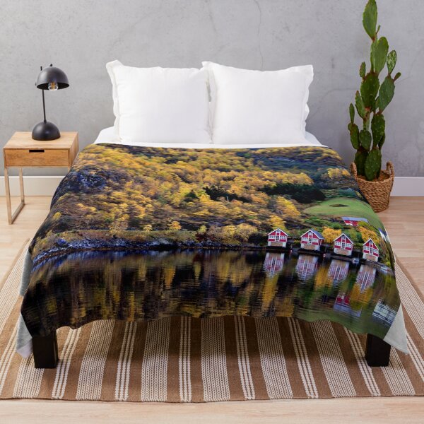 Item preview, Autumn Trees Flam Aurlandsfjord Norway designed and sold by AndyEvansPhotos.