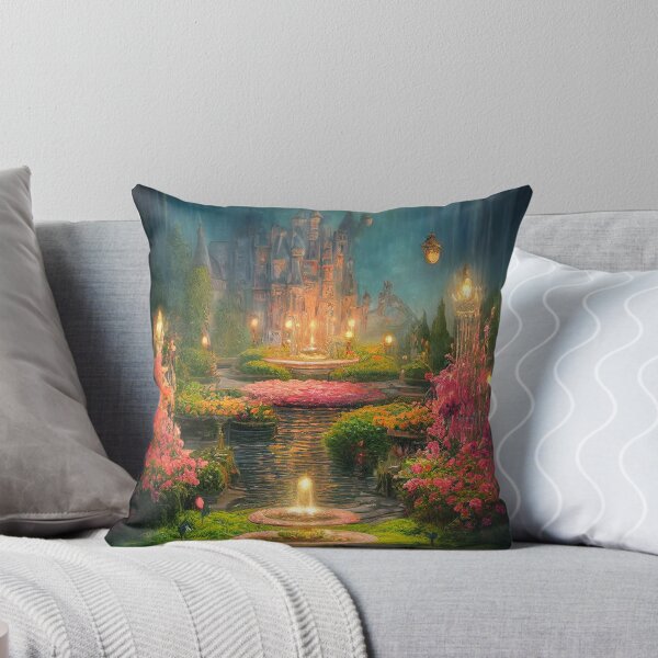 Item preview, Night Castle, Fantasy Kingdom, Fairy Garden designed and sold by SunDoor Art.