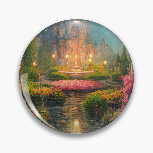 Item preview, Night Castle, Fantasy Kingdom, Fairy Garden designed and sold by SunDoor Art.