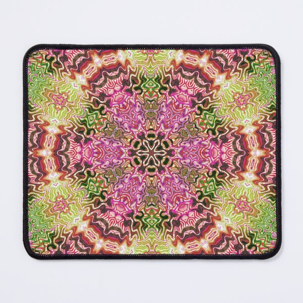Item preview, Hippie Vibes Kaleidoscope Abstract Radial Symmetry Pattern Boho Aesthetic Art 12 of 12 designed and sold by Beachy.
