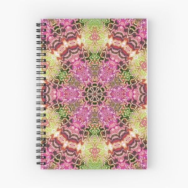 Item preview, Hippie Vibes Kaleidoscope Abstract Radial Symmetry Pattern Boho Aesthetic Art 12 of 12 designed and sold by Beachy.