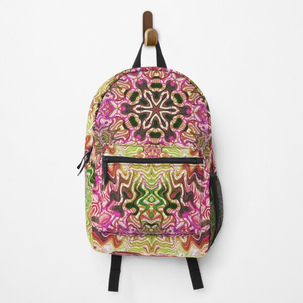 Item preview, Hippie Vibes Kaleidoscope Abstract Radial Symmetry Pattern Boho Aesthetic Art 12 of 12 designed and sold by Beachy.