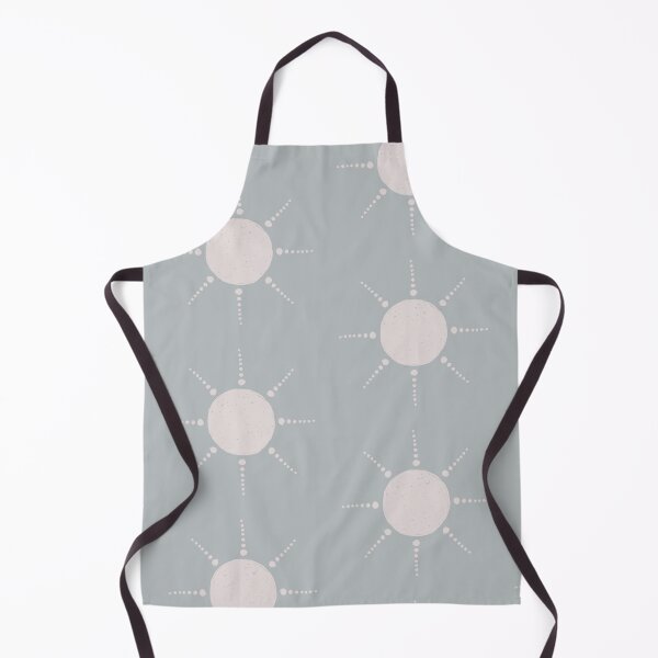 Aperçu de l'œuvre Pretty Polka Dots Sun Pattern Boho Aesthetic In Muted Colors Muted Teal créée et vendue par scorpiolane.