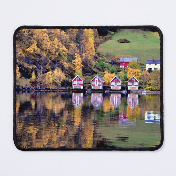 Item preview, Autumn Trees Flam Aurlandsfjord Norway designed and sold by AndyEvansPhotos.