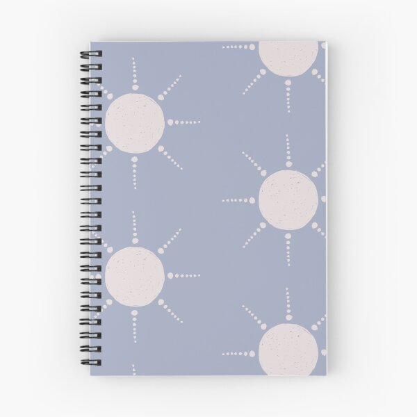 Item preview, Pretty Polka Dots Sun Pattern Boho Aesthetic In Muted Colors Pigeon Blue designed and sold by scorpiolane.